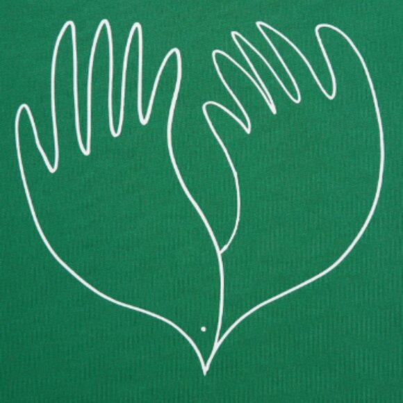 UNIQLO x Christophe Lemaire "Peace For All" Graphic Tee, Size XXL, Green - Picture 7 of 12